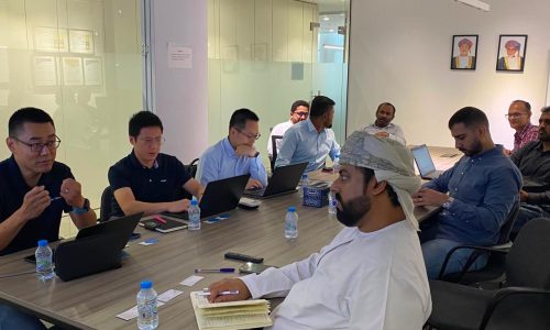 Cybersecurity and firewall Ruijie training InterTech team