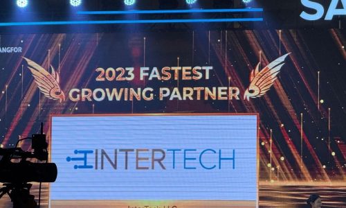 Award for Fastest Growing Partner -- Sangfor Summit 2024 - Intertech Oman